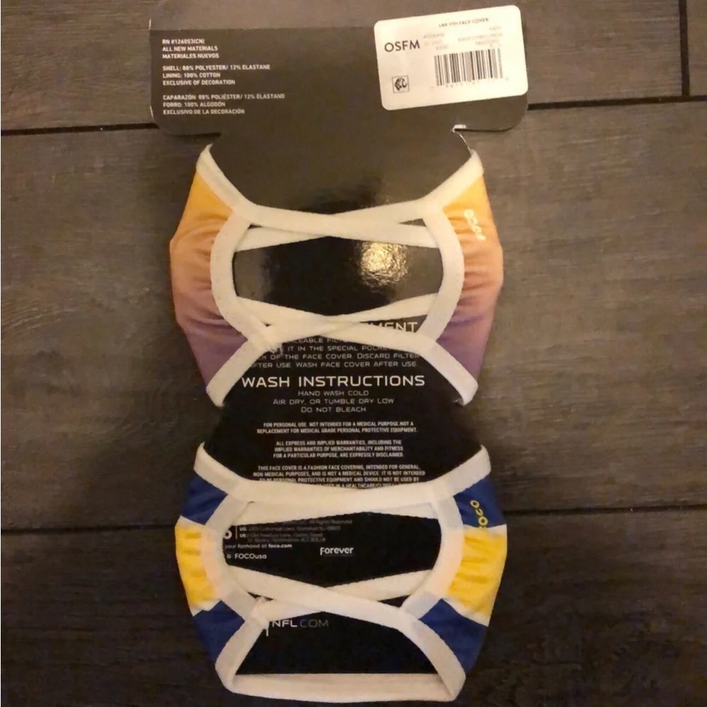 NFL Rams Youth Face Mask